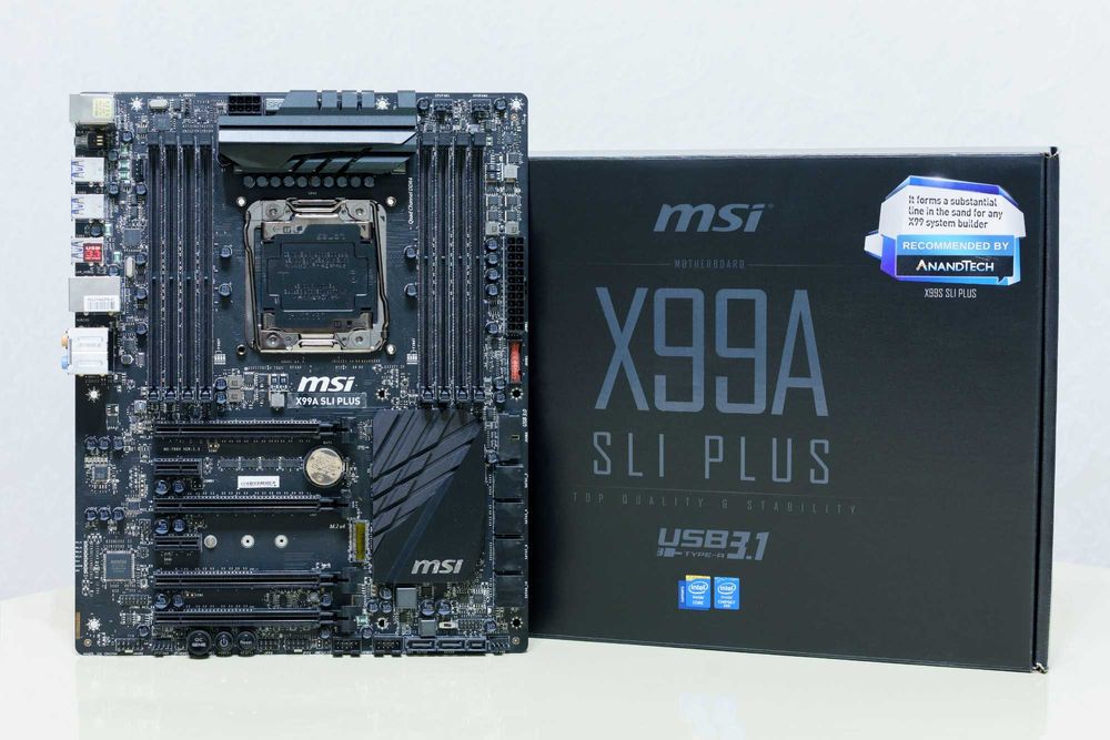 Материнська плата MSI Х99A/ i7 3.3Ghz/32G DDR4 2400/ MSI R9 380 4G