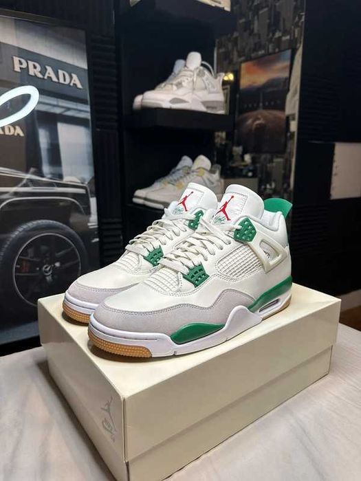 buty_Jordan_4_Retro_SB_Pine_Green Espadryle R.38