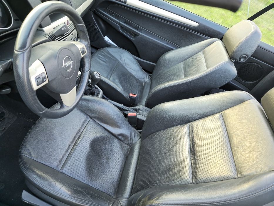 Astra h Twitop 2.0 turbo 200km benzyna skóra, Bi-xenon