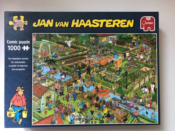 Puzzle Jumbo 1000 Ogród warzywny Jan van Haasteren
