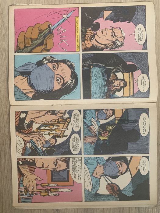 Komiks Kapitan Żbik Nocna Wizyta wyd. II 1980
