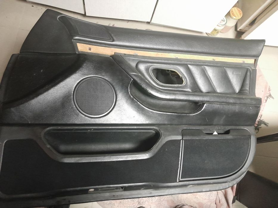 Кожаные дверные карты бмв 750 е38