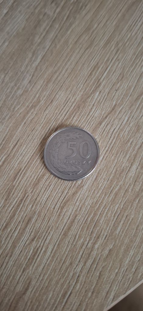 Sprzedam monetę 50gr 1992