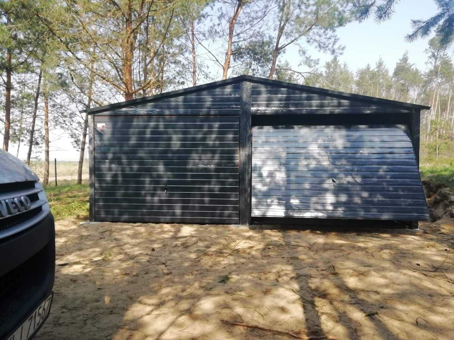 Garaż dwuspadowy 6x5,8, 6x5, 6x6, blaszaki, hale