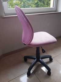 Krzesło biurowe różowe