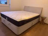 Cama Queen com colchao Molaflex