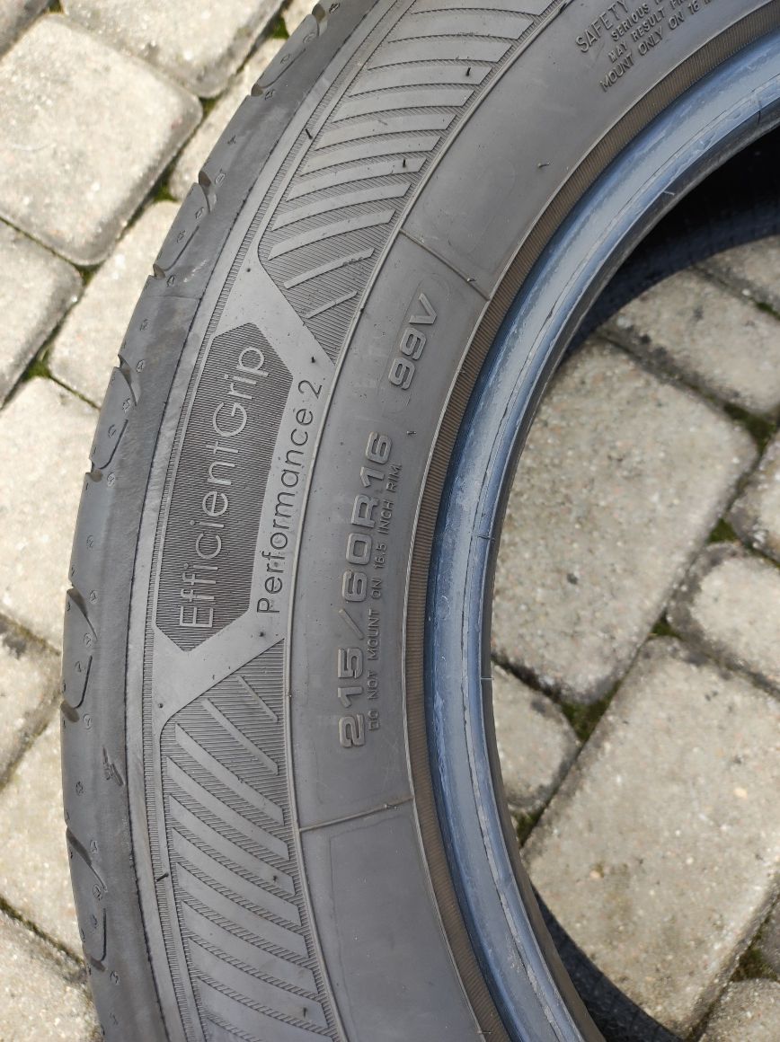 215.60.16 komplet opon Goodyear Efficientgrip Performance 2 Dot 2024
