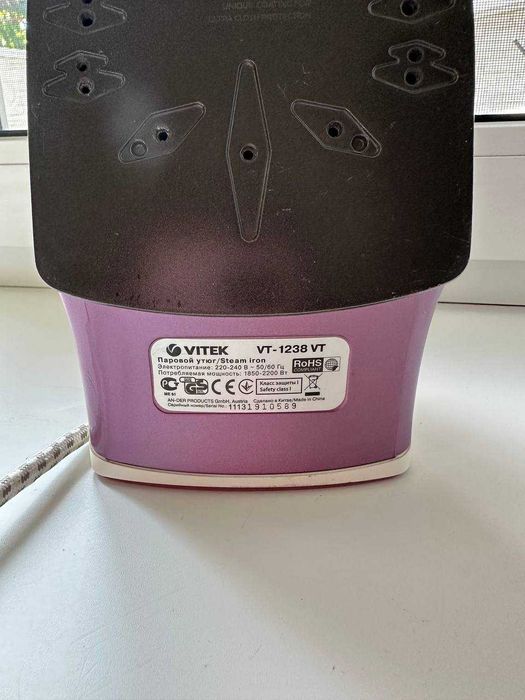 Утюг VITEK VT-1238 VT 2200 Вт