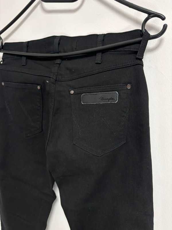 Wrangler Stokes W26 L32 Damskie Jeansy Czarne Skinny Fit