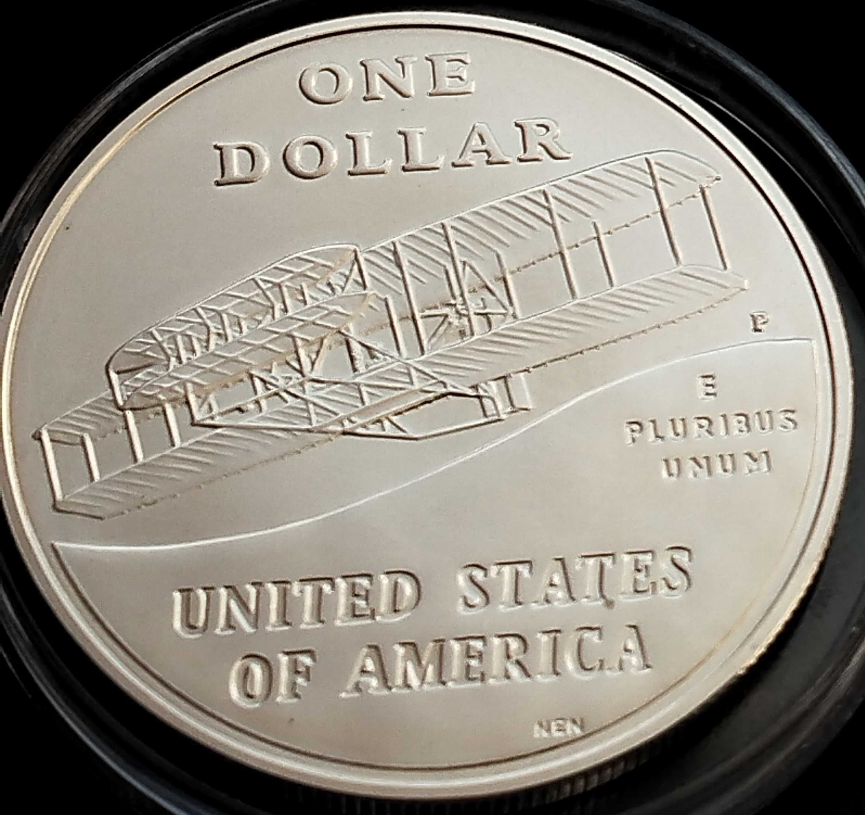 Срібний долар США 2003 P "First Flight Centennial" UNC