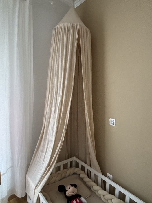 Dossel Bege Quarto Bebe