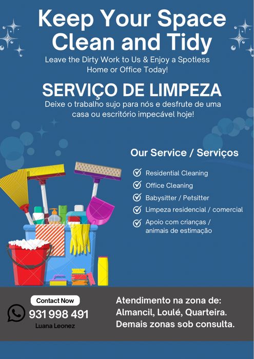 Serviço de limpeza