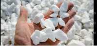 Kamienie otoczaki kruszywa greckie śnieżno białe
