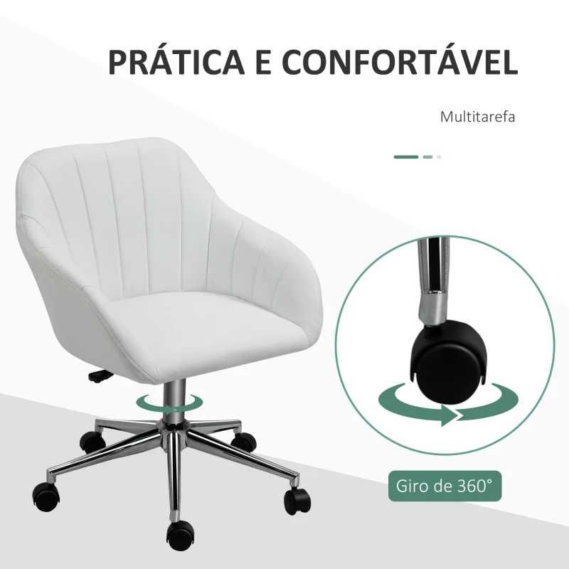 Cadeira Escritório Operativa Giratória Altura Ajustável Apoio Braços