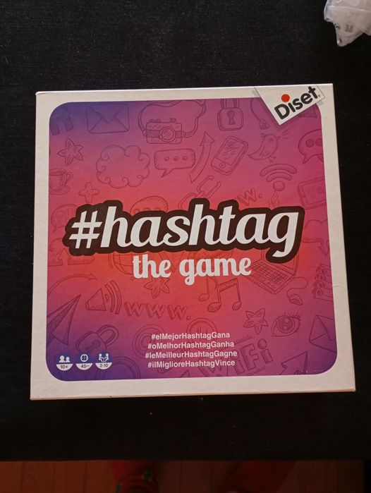 Vendo jogo de tabuleiro #Hashtag