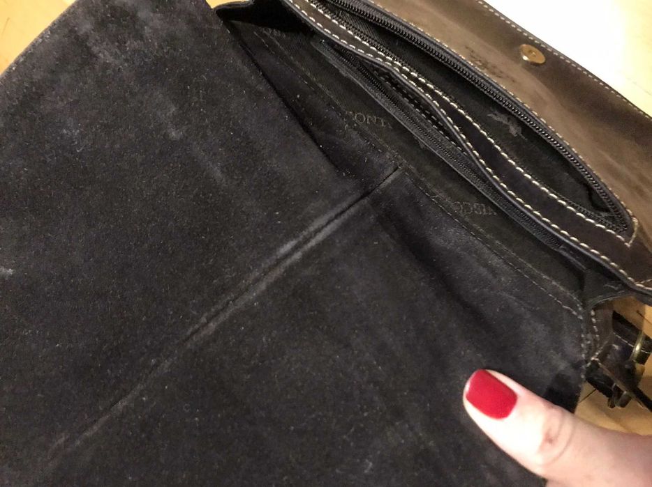 Кросс-боди .Мужская сумка из натуральной кожи Visconti, Oil Brown,