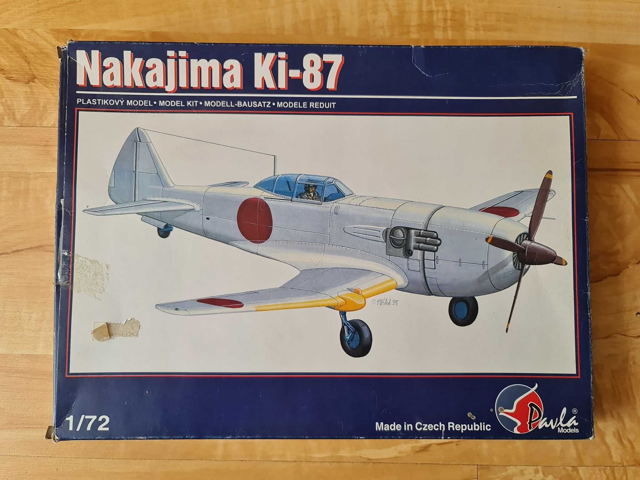 Model do sklejania Nakajima Ki-87 Pavla