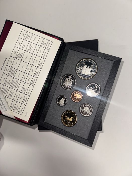 monety kolekcjonerskie canada 1989 rok