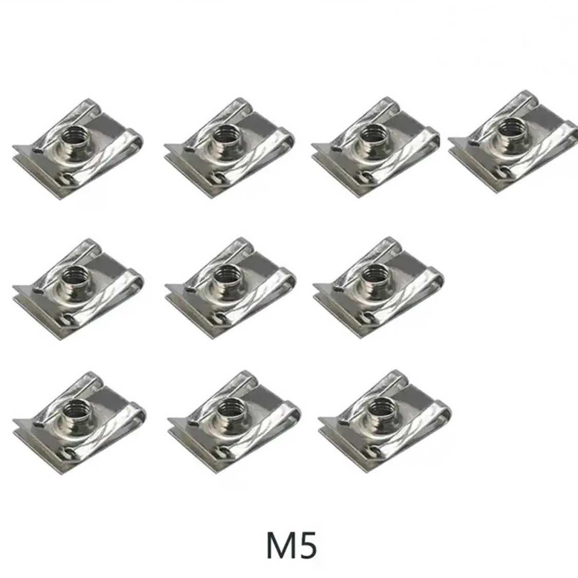 Molas metálicas carenagem aço inoxidável M4 M5 M6 M8