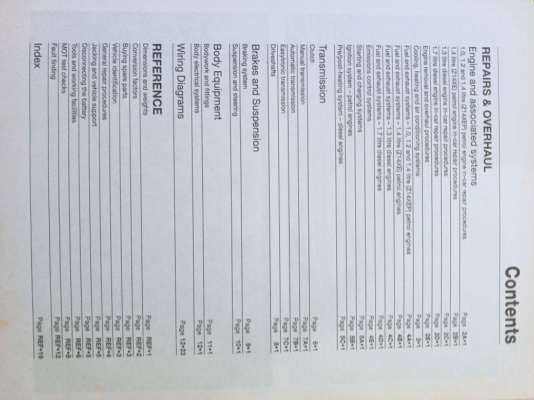 Manual Haynes Opel Corsa c