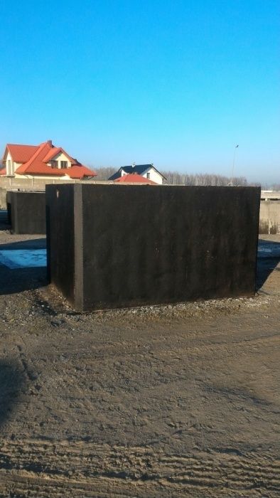 Zbiorniki betonowe szambo piwnica 8 dwukomorowe gnojowica ścieki