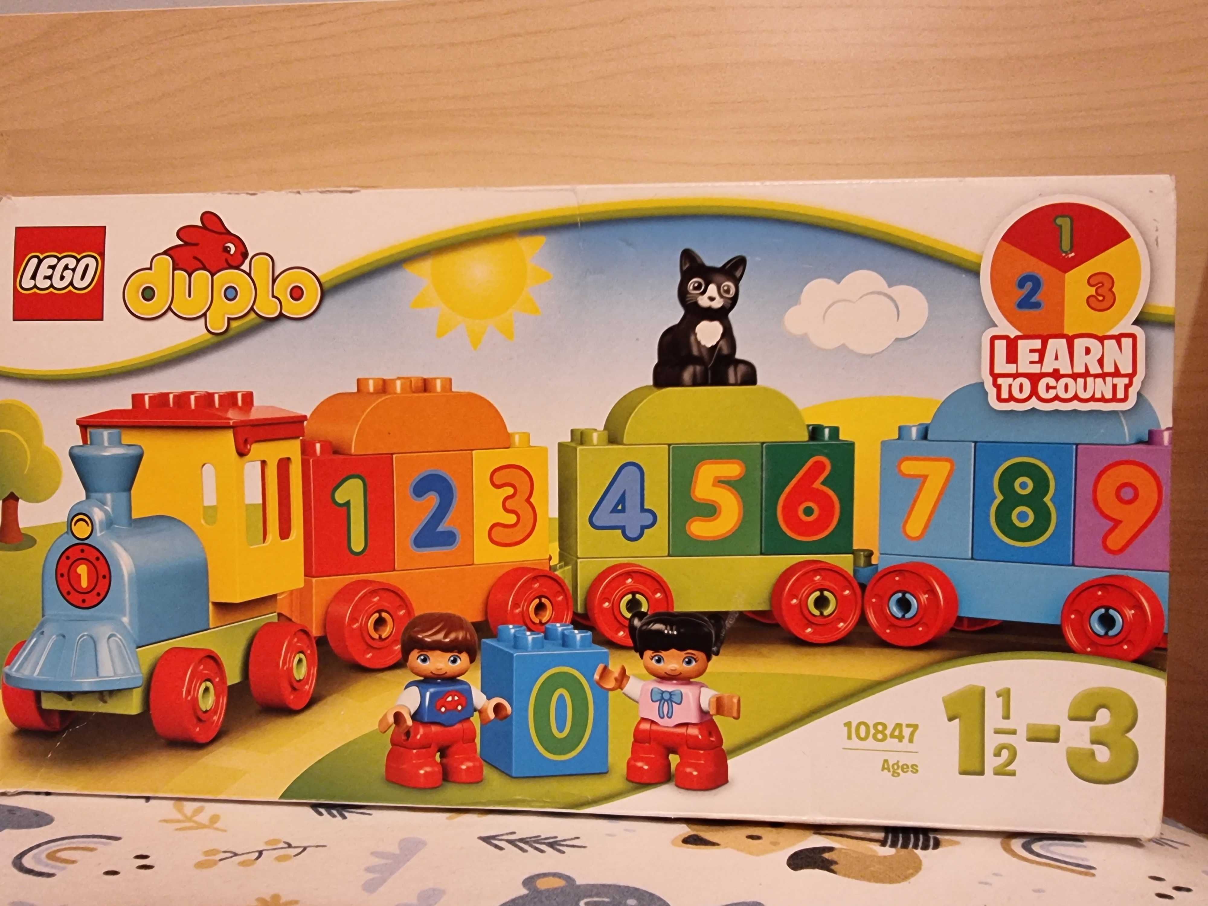 Lego duplo pociąg liczby cyfry zestaw