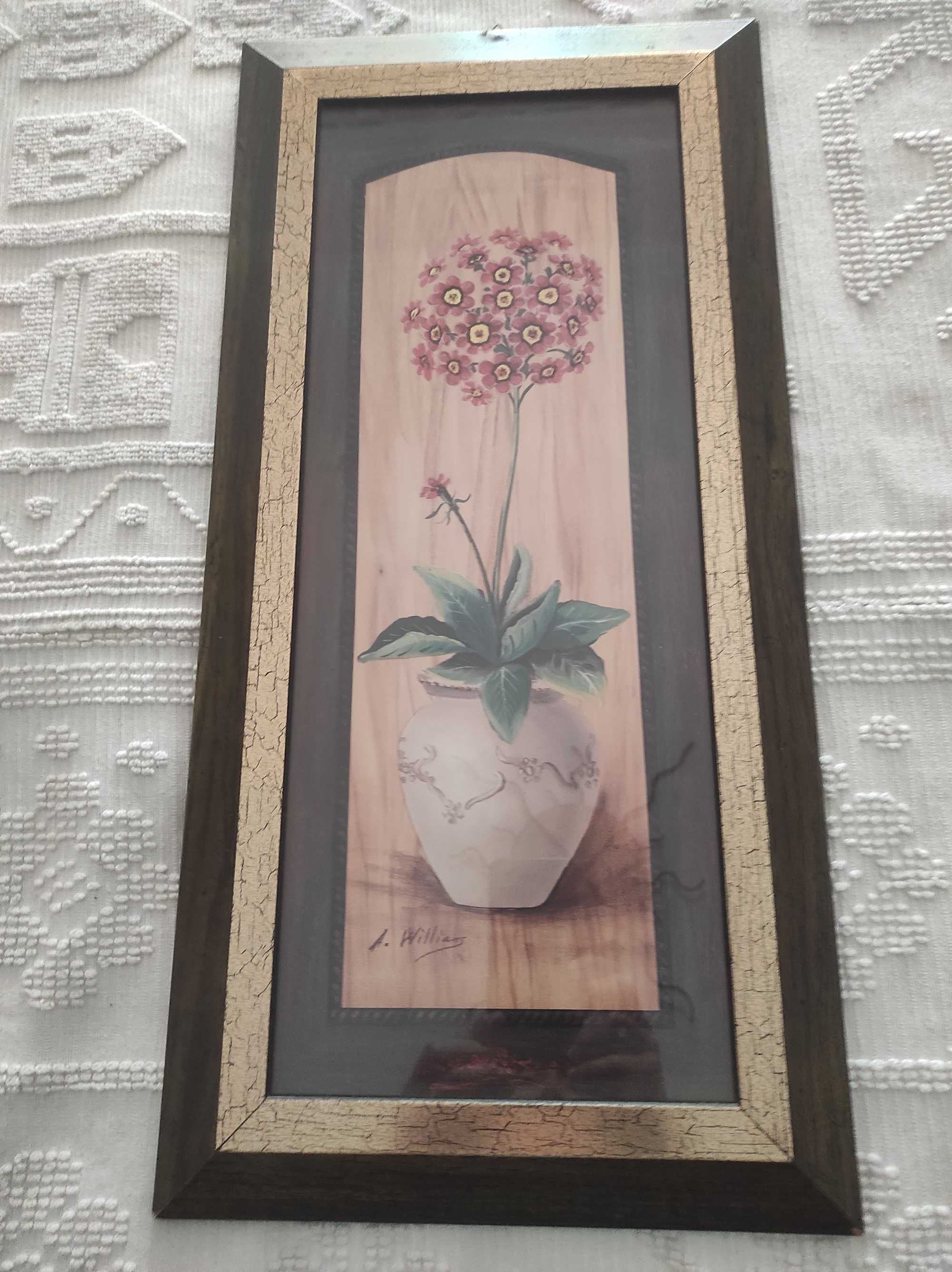 Quadro retangular em bom estado