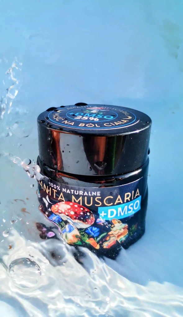 Mocna maść na ból ciała , dmso , much.czerw. rwa kulszowa , kręgosłup