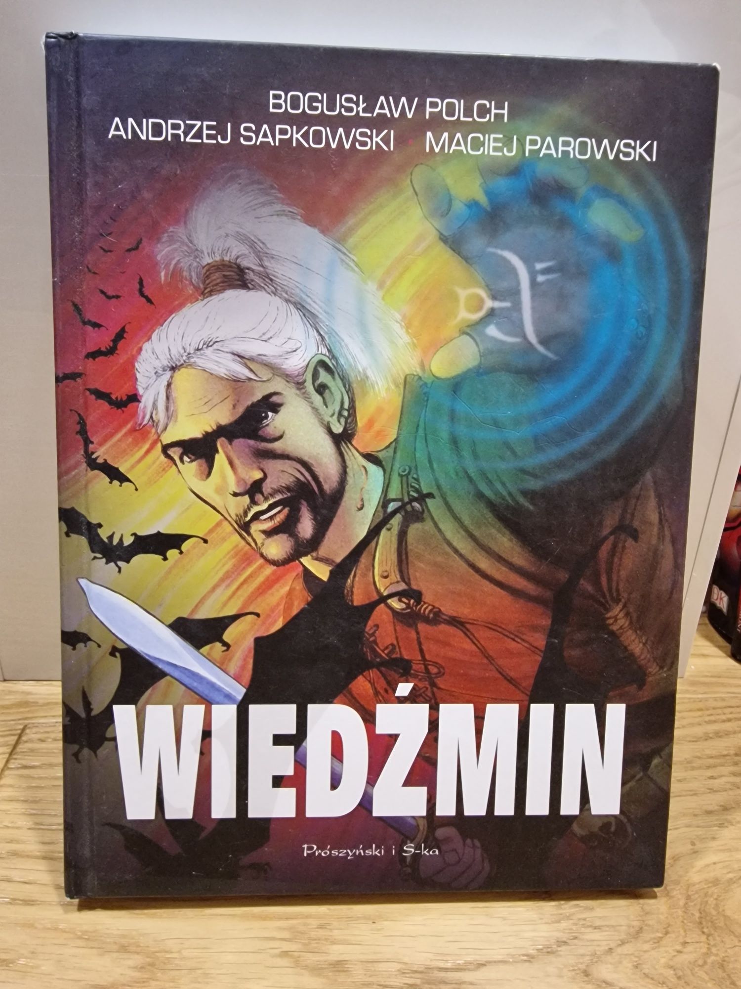 Wiedźmin książka komiks duży format