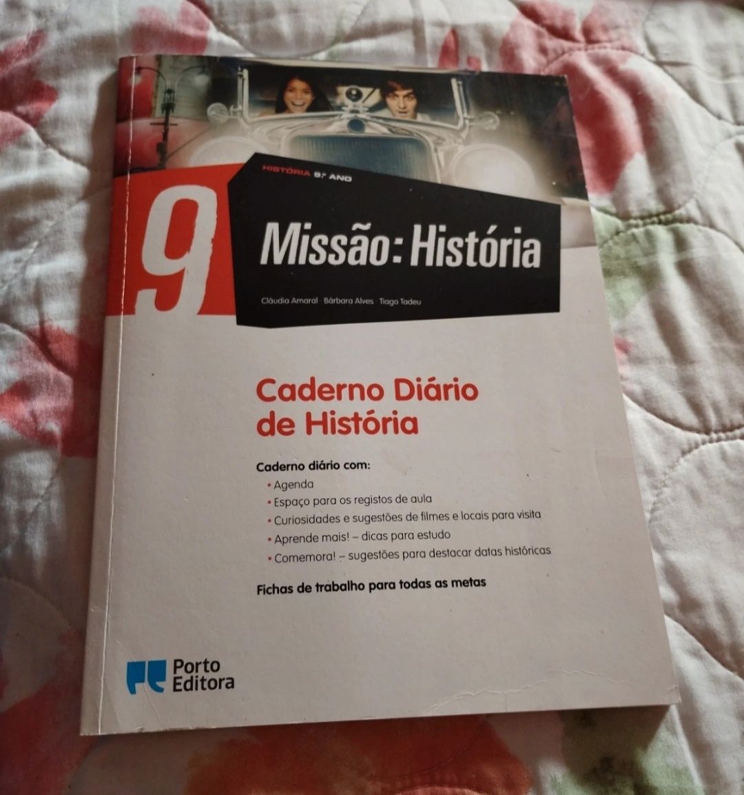 Manual/caderno de atividades história 9°