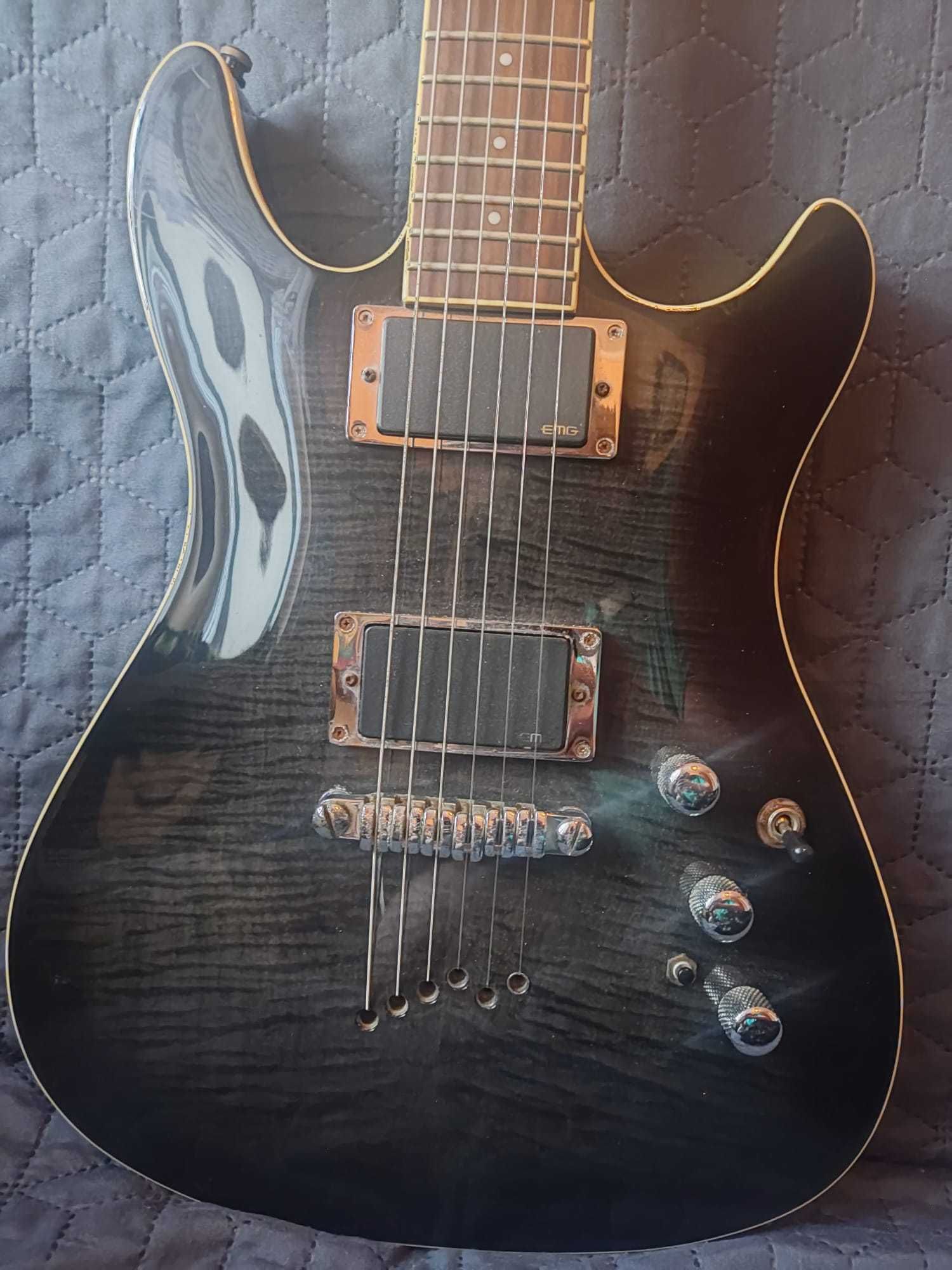 Gitara elektryczna Ibanez SZR520 + EMG 85/60 + pokrowiec