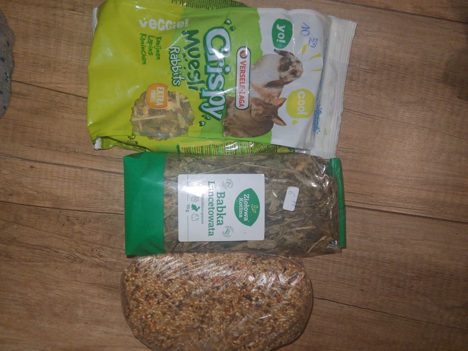 Karma dla gryzonia królika świnka