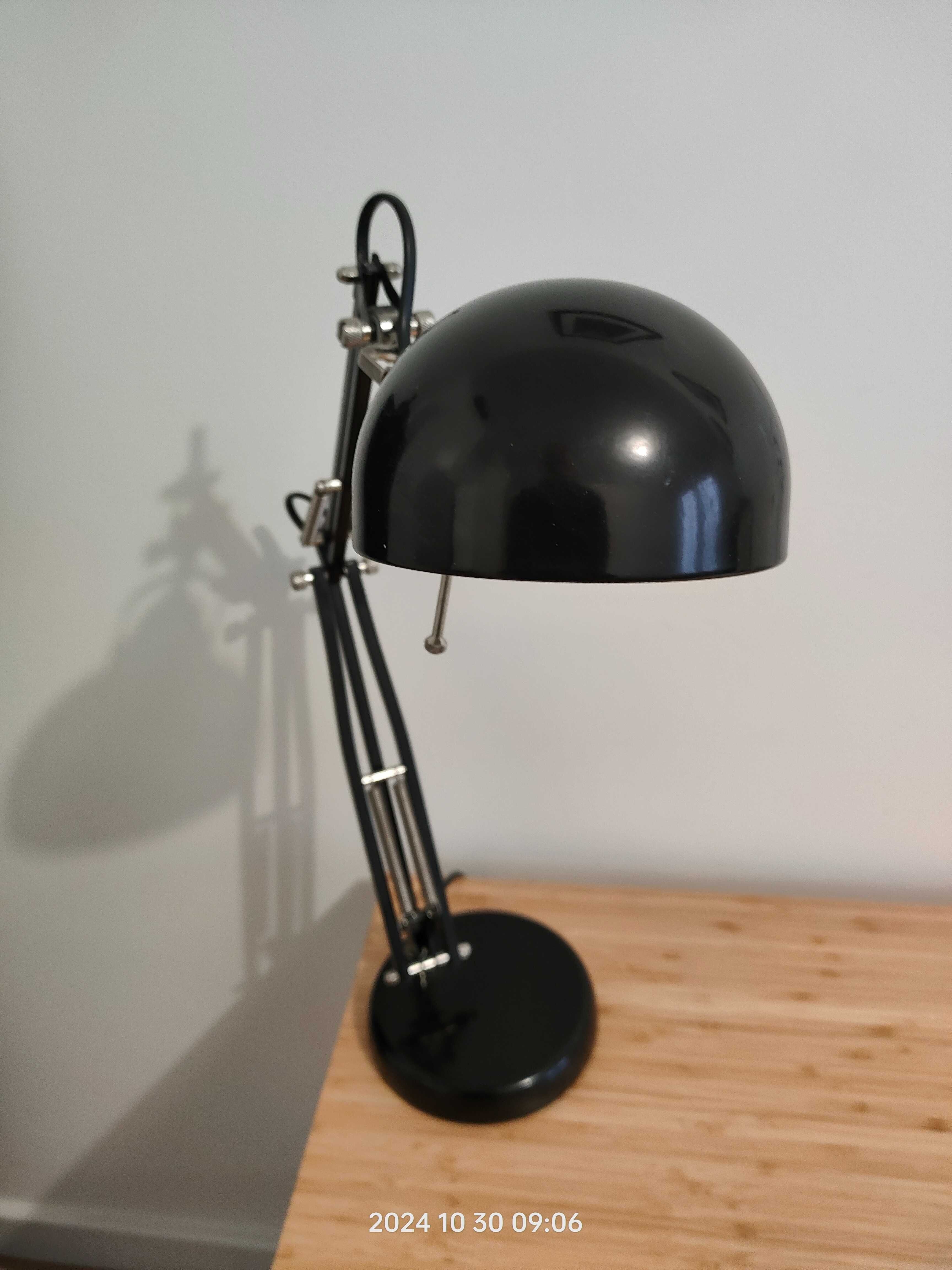 lampa biurowa czarna