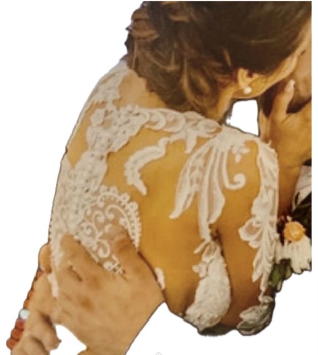 Suknia ślubna szyta na miate rozm 36/S