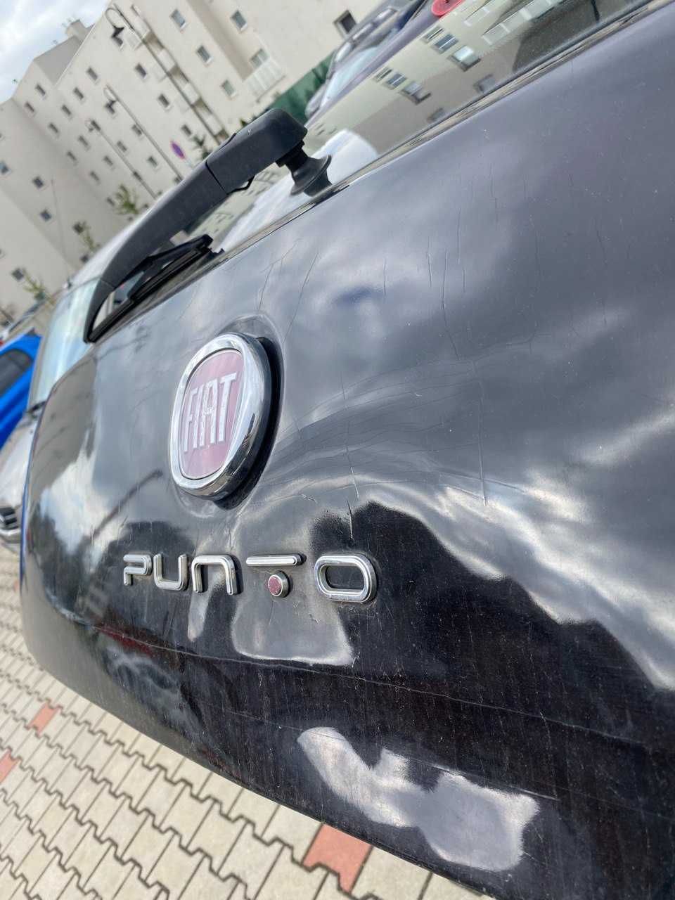 Klapa bagażnika Fiat Punto 3 (Punto Evo) - Czarna