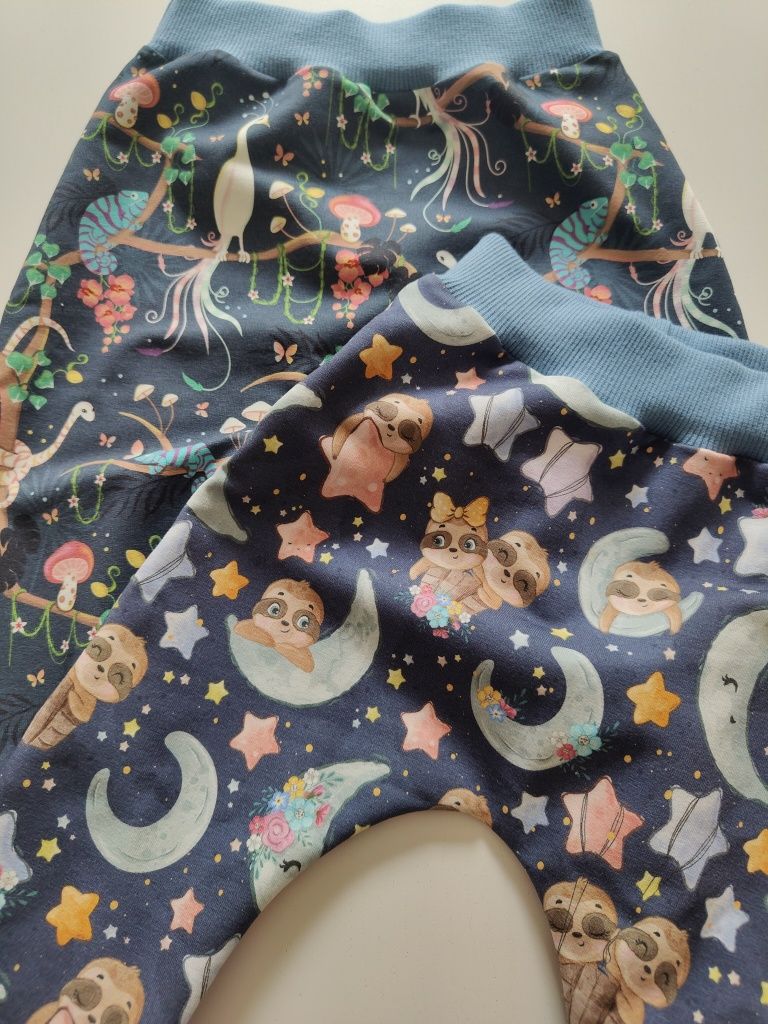 Spodnie dresowe baggy do żłobka, przedszkola rozm. 92, nowe handmade