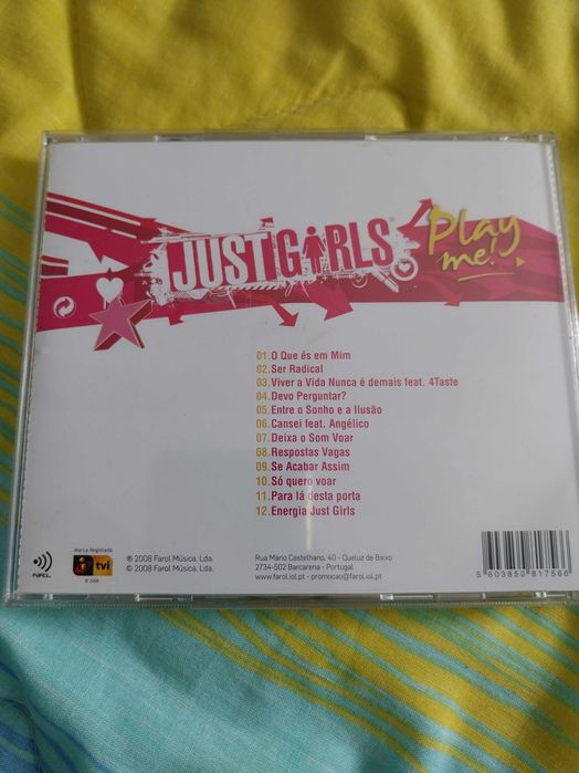 CD Just Girls, Play Me