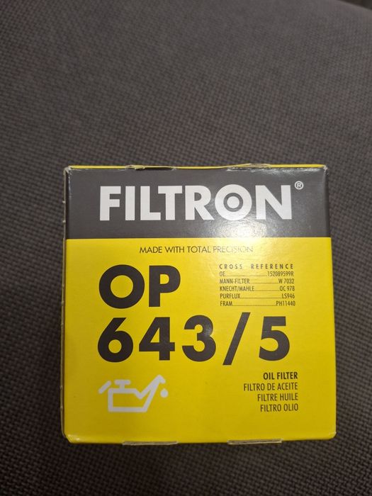 Filtr Filtron OP 643/5