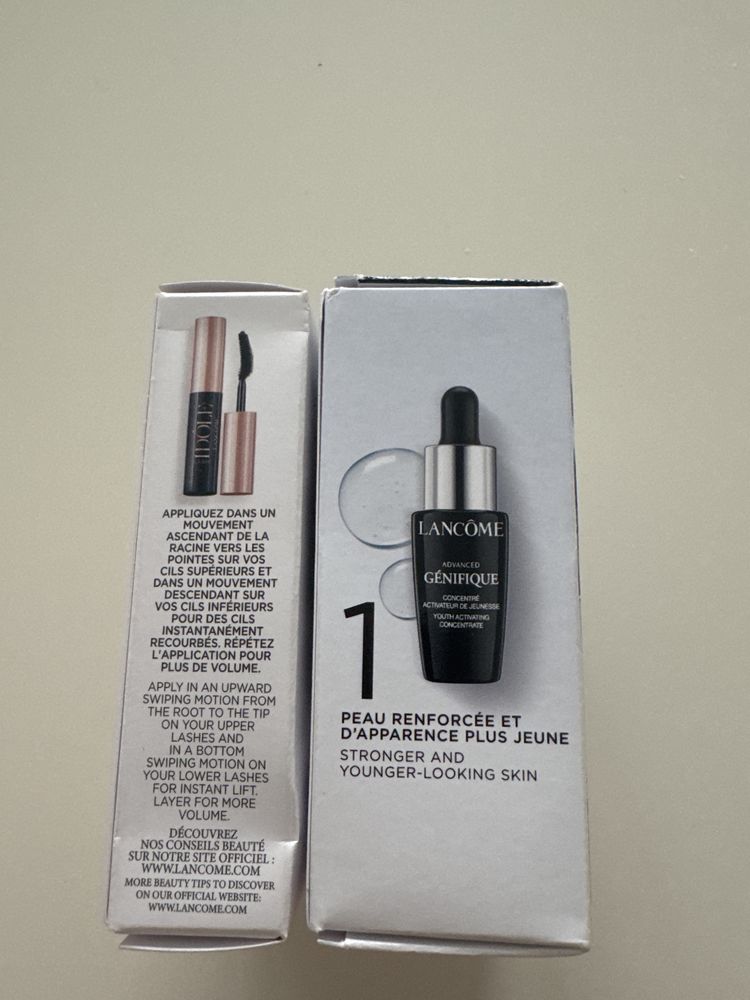 Dwa zestawy Lancome