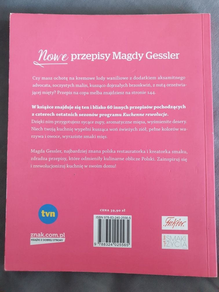 Kuchenne rewolucje nowe przepisy. Magda Gessler. Unikat