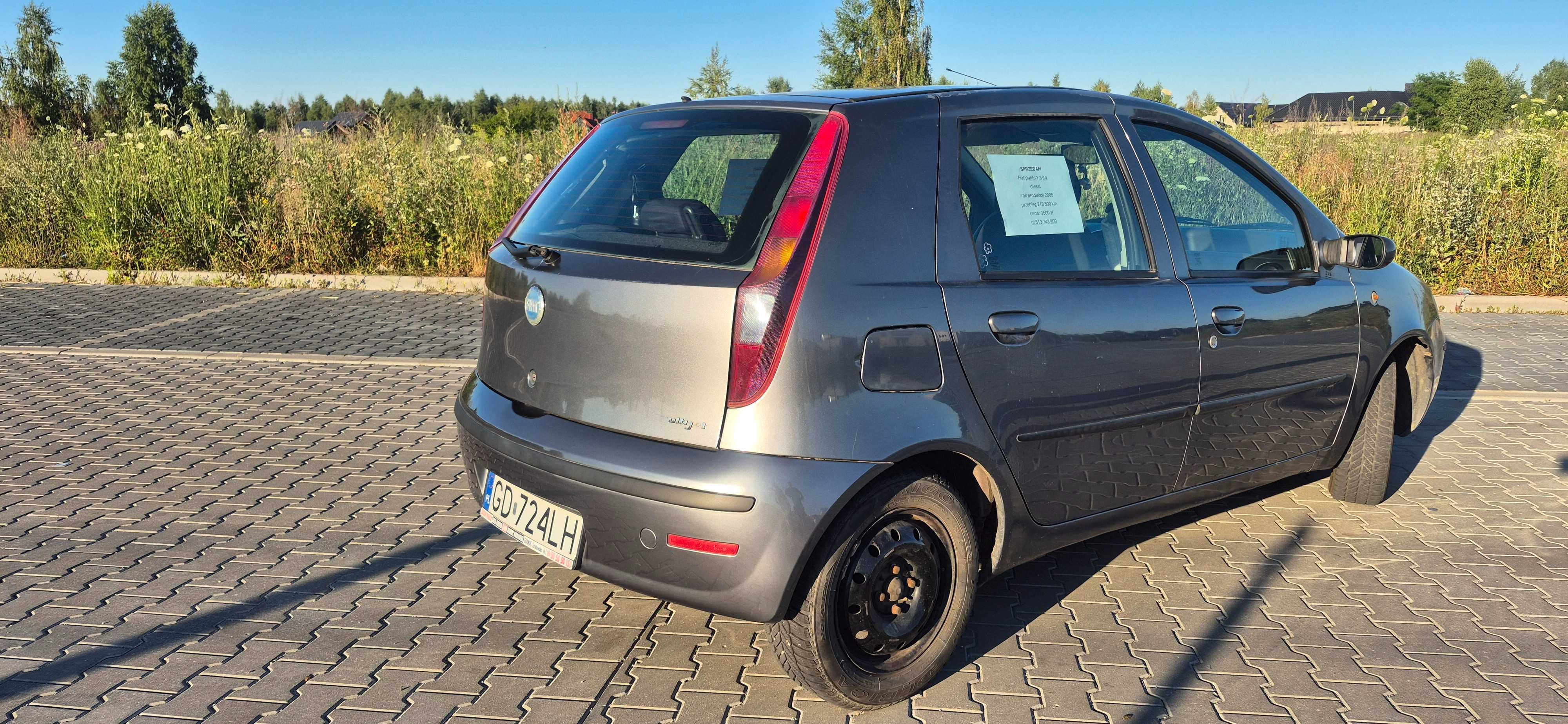 Sprzedam auto (fiat punto)