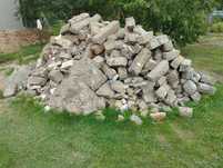 Oddam za darmo gruz betonowy z posadzki