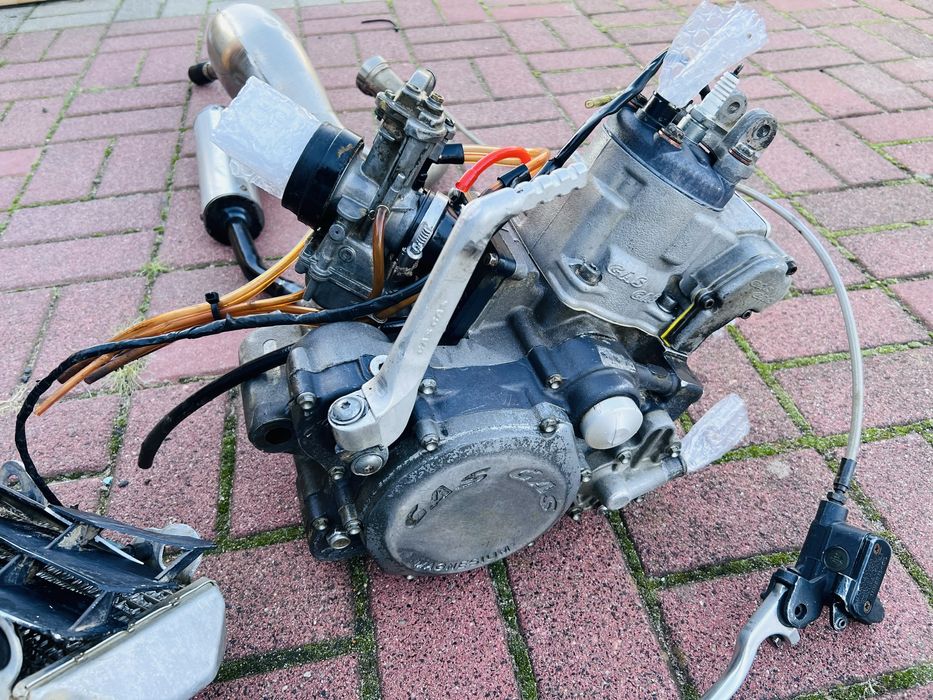 Silnik Gas Gas EC 125 2t rok 2009 SWAP Kompletny V-Force Gokart Moduł