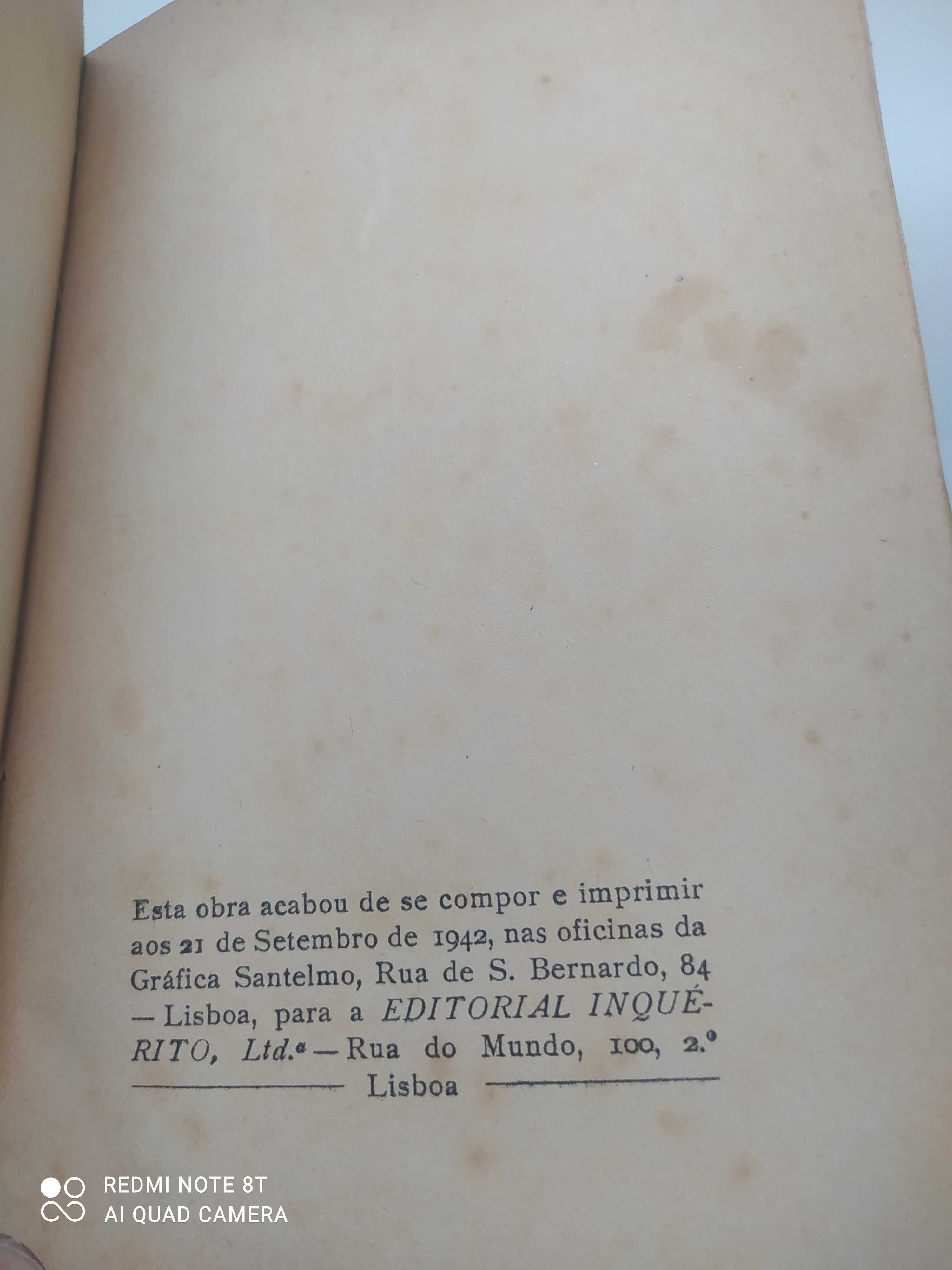 José Régio - O Príncipe com Orelhas de Burro - 1ª edição 1942