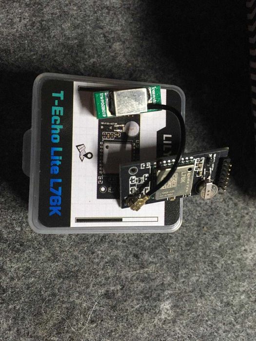 LILYGO T-Echo Lite NRF52840 Solar + GPS L76K  Lora Meshtastic Meshcore