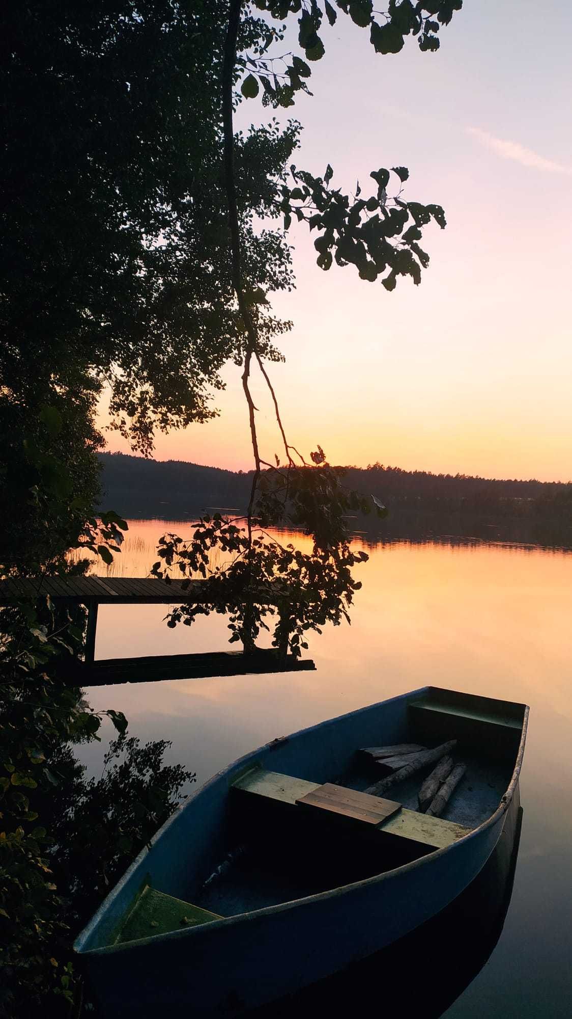 Kaszuby - Domek nad jeziorem z kominkiem, sauną i balią na drewno