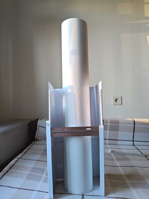 Вытяжная труба с кожухом