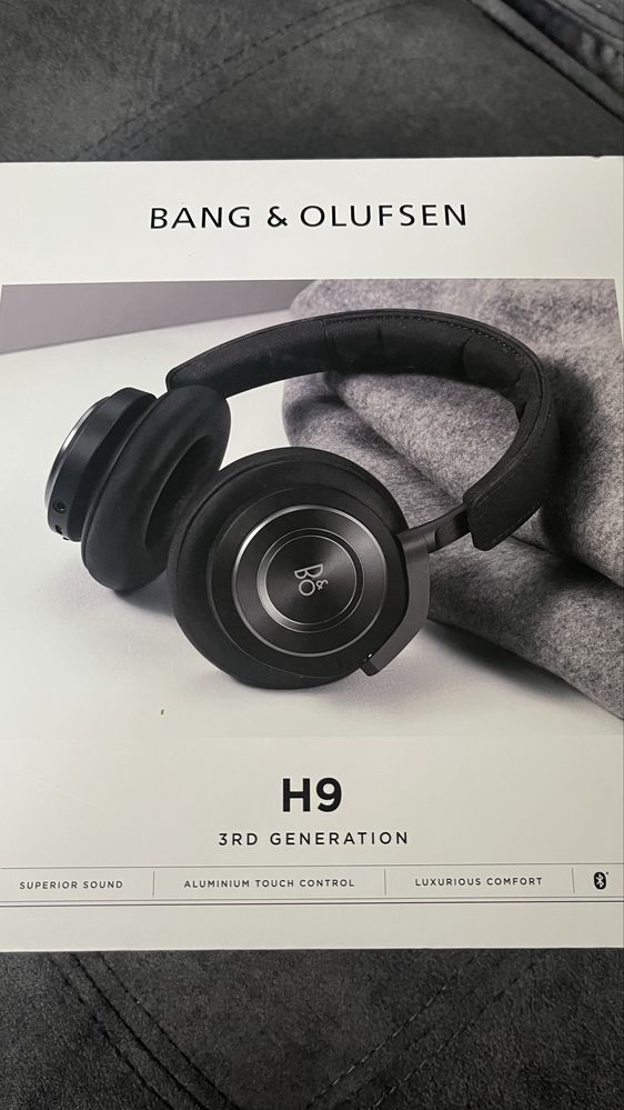 Słuchawki Bang & Olufsen BEOPLAY H9 3rd Gen Czarny