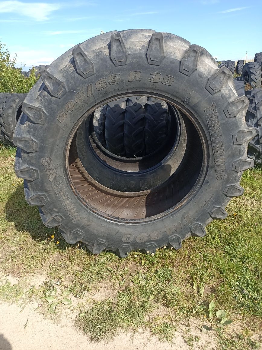 Opony wzmocnione zachodnie TRELLEBORG TM800 600/65 R 38 (520/70) para