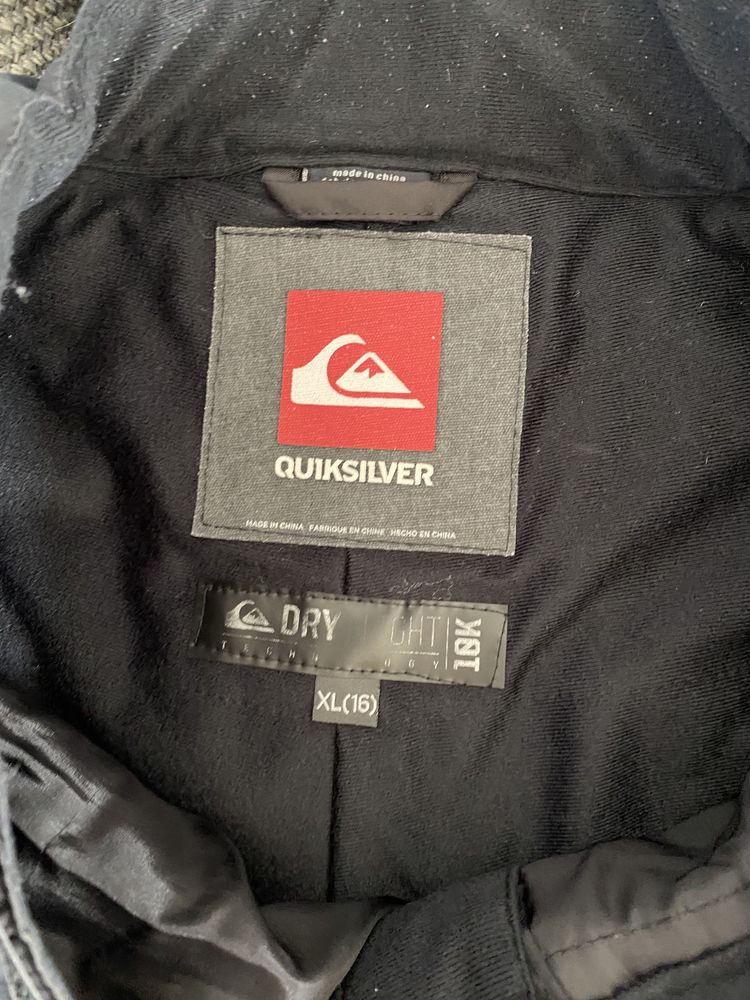 Kombinezon narciarski Quiksilver 14/16 lat kurtka i spodnie